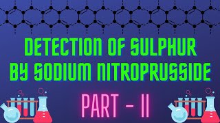 Detection Of Sulphur By Sodium Nitroprusside