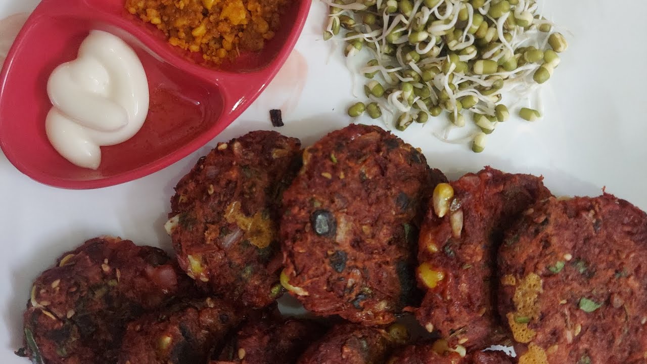 Have you ever tried like this Oats beetroot tikki | weight loss | beetroot cutlet | beetroot patties