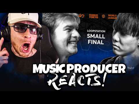 Music Producer Reacts to MAHIRO vs YASWEDE 👖 GBB25: BOSS Loopstation | Small Final