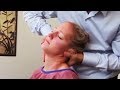 Dr Ian - SHE HAS ACUTE NECK PAIN! - FIXED by CHIROPRACTIC ADJUSTMENT