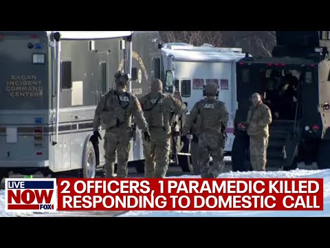 Burnsville shooting: police officers, paramedic killed in Minnesota | LiveNOW from FOX