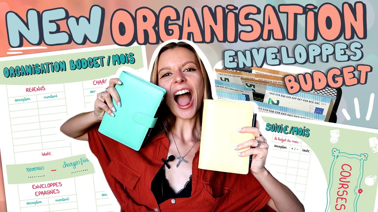 ENVELOPPES BUDGET - J'ai créé une nouvelle organisation pour gérer