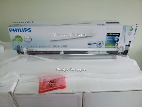 Влагозащищенный светильник Philips 34094-11-16 Vitalise chrome G5 1x13W IP44
