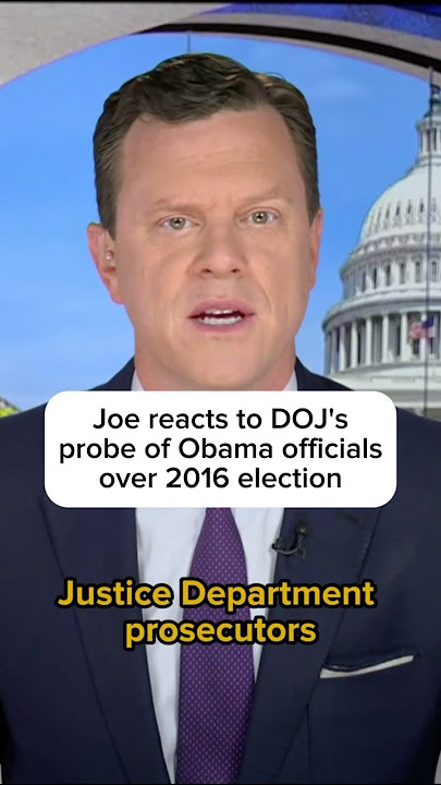 Download lagu Joe reacts to DOJ's probe of Obama s over 2016 election