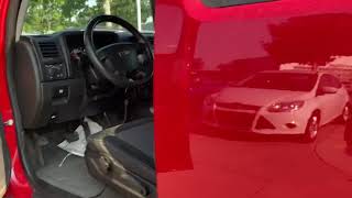 2008 Hummer H3 Red 08 Hummer H3 Red