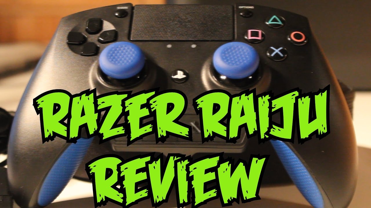 Razer Raiju PS4 Controller review - YouTube