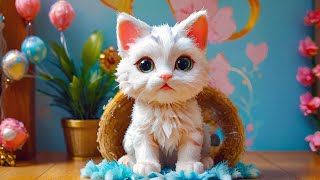 Blender with Stable Diffusion XL - Doll design - Kitten