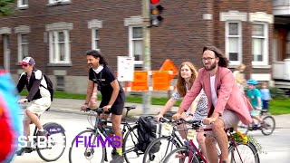 Montreal Revives Critical Mass (and Newlyweds Celebrate By Riding It!)