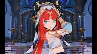 原神 妮露 Mmd怦然心动