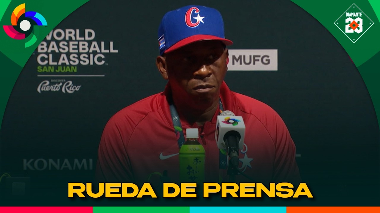 CUBA Rueda de prensa Germán Mesa mánager del equipo para el Clásico Mundial 2026 | DIAMANTE 23