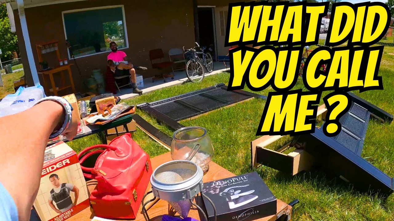 Garage Sale GOAT, Flying INSULTS, and Stupid DOLLAR Deals