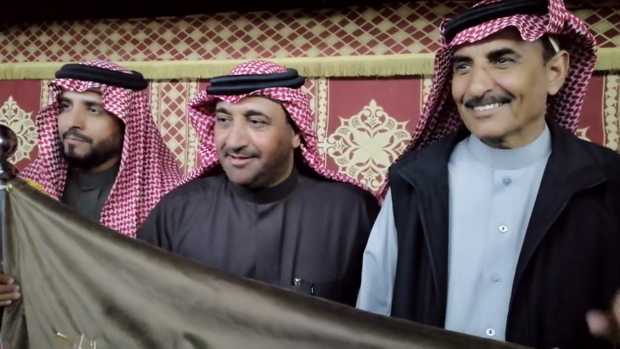 زيارة الشيخ فهد بن فلاح بن حثلين رئيس نادي الإبل مقر رجل الأعمال سلامه سالم العازمي والدكتور شعيب