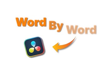Word By Word Fade In Animation | DaVinci Resolve (Quick & Easy)