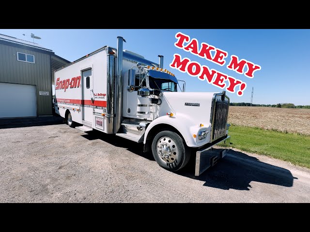 The Worlds Coolest Snap-On Truck | 1979 Kenworth W900A - YouTube