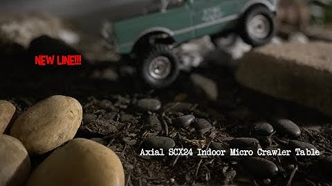 Axial SCX 24 Indoor Micro Crawler Table | NEW LINE!!
