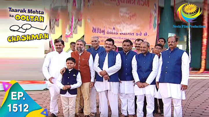 तारक मेहता का उल्टा चश्मा - एपिसोड 1512 - पूर्ण एपिसोड