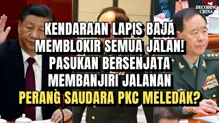 Perang Saudara Pkc Meledak Pasukan Bersenjata Membanjiri Jalanan