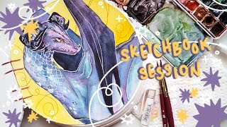 Chatty sketchbook session ☆ draw with me!