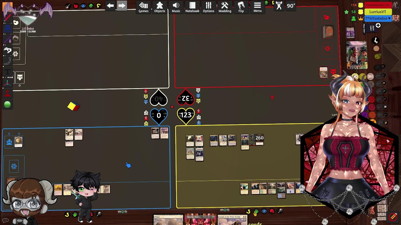 ♥ Gathering my Magic with LurriusVT & FinnishWarchief  ♥ ENVTuber plays Magic The Gathering! ♥