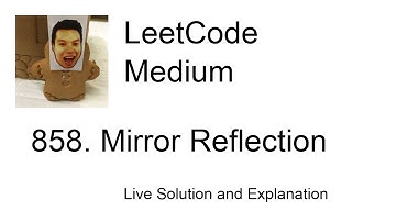 858. Mirror Reflection (Updated Video in Description/Comments) (Leetcode Medium)
