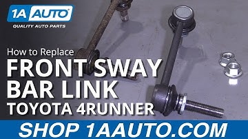 How to Replace Front Sway Bar Link 02-09 Toyota 4Runner