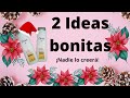 2 Ideas bonitas con envases de shampoo