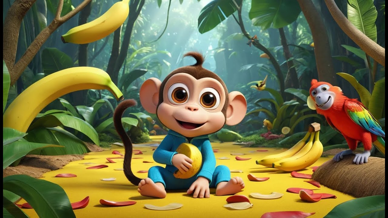 Monkey Song – Where’s My Banana Treehouse? | Jungle Adventure Song for ...