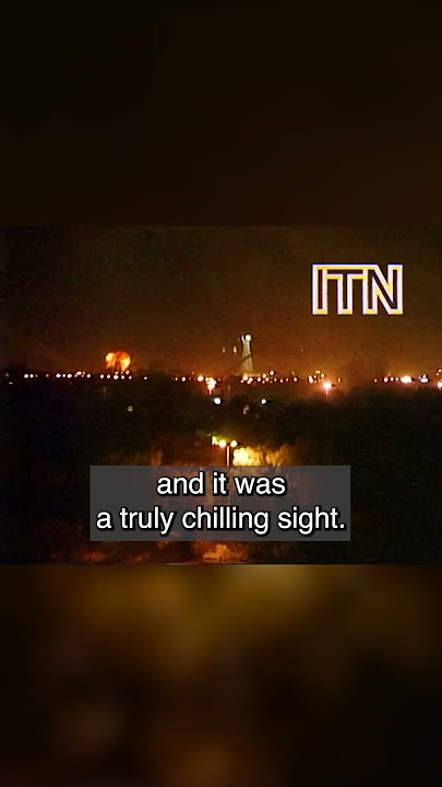 Shock and Awe Assault on Baghdad Begins (2003)