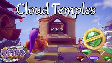 Spyro Reignited Trilogy: Cloud Temples Walkthrough - Gems & Orbs