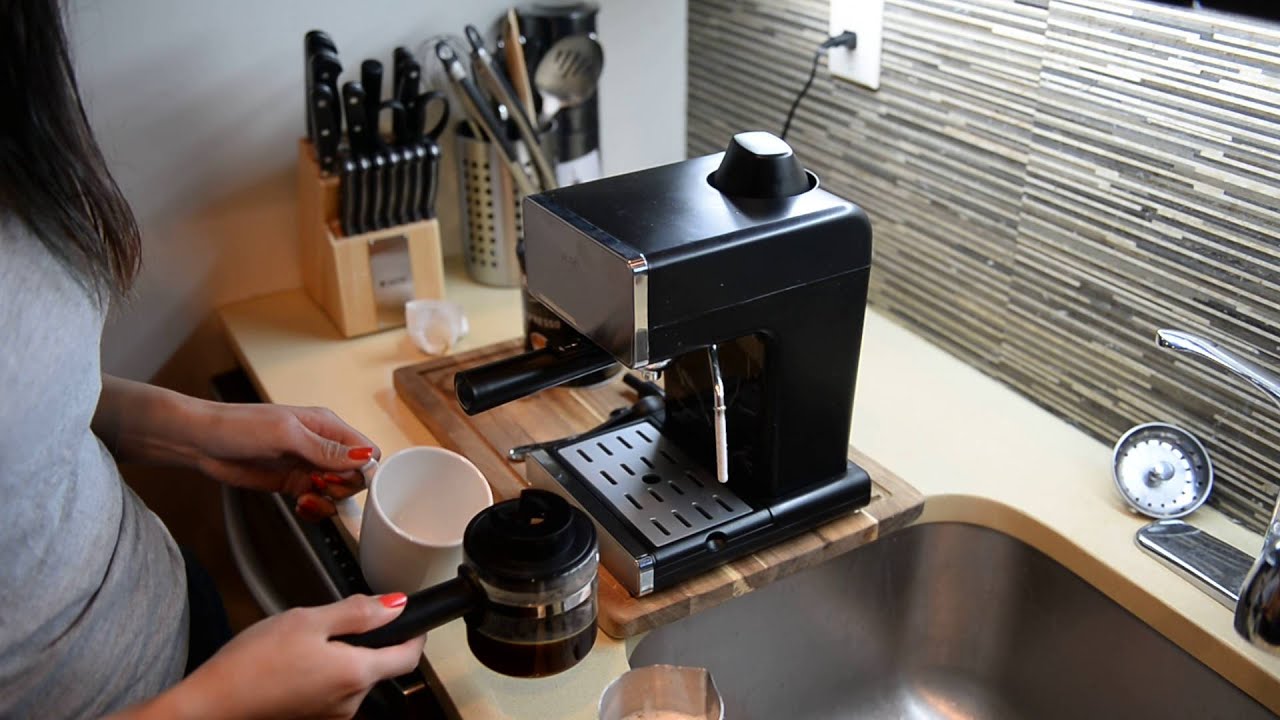 Mr coffee espresso cappuccino and latte maker