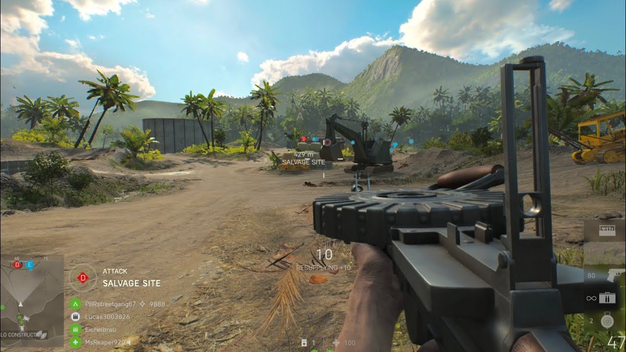 Battlefield 5: Lewis Gun Gameplay (No Commentary)