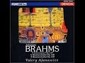 **♪ブラームス：4つのピアノ小品 Op  119 1  ヴァレリー・アファナシエフ P 1992年