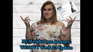 My Weight Loss Journey: WEGOVY Week 24 Update