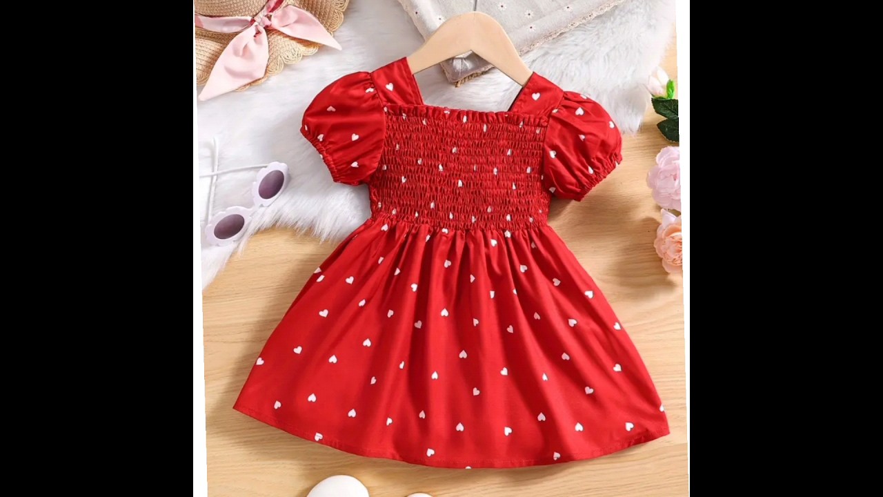beautiful designer kids frocks🙋‍♀️ 