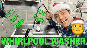 Why Won’t This Whirlpool Washer Start a Cycle | Quick Diagnostic Codes Check and Fix | WTW5057LW0