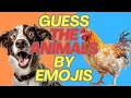 GUESS THE ANIMAL BY EMOJI / ANIMAL EMOJI QUIZ