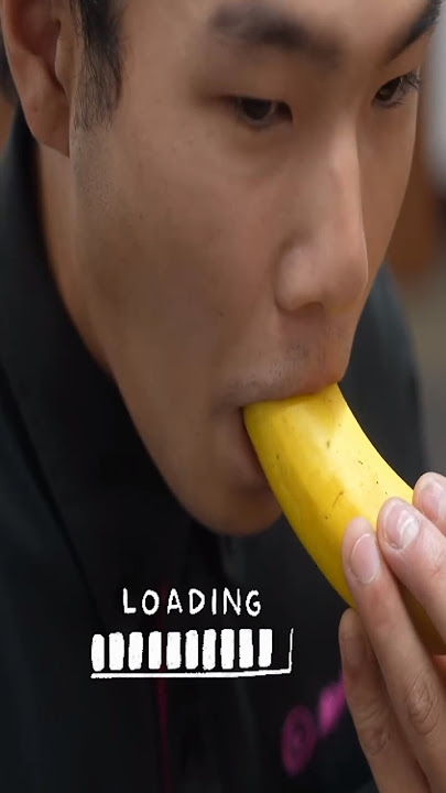 Japanese bananas that can be eaten with the skin #banana #japanese #making #shorts