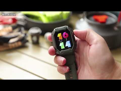 Смарт-годинник Lemfo C20 Camouflage Green / smart watch Lemfo C20, видео 1