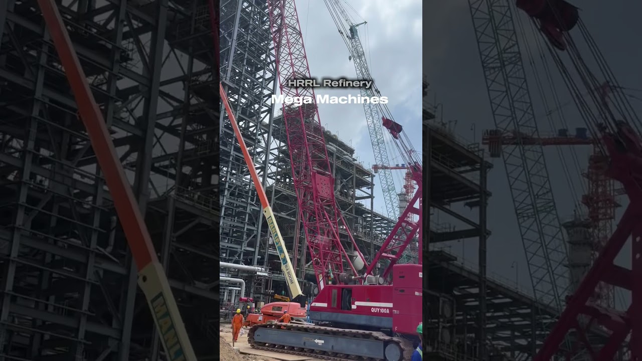 HRRL Refinery, HPCL Rajasthan Refinery, Barmer, Pachpadra | Mega machines