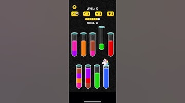 Color Water Sort 3D Level13 #passtime#funtime#satisfyingvideos