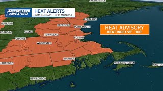 Forecast: Heat, humidity return Sunday