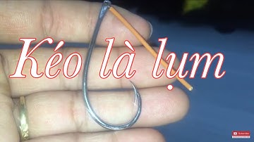 Lưỡi câu cá quả | Cá lóc | Mẫu Ó kéo siêu nhạy | 0913260614 | fishing hook| snakehead fishing