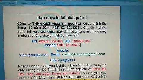 nạp mực in tận nhà quận 3 - call 0989228326