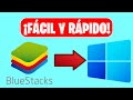 Cómo DESCARGAR BLUESTACKS para PC ✅ Última versión 2023
