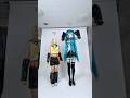 【デカ女】B100の世界線のスタイル抜群コスプレ【初音ミク】