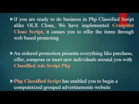 Classified Ads Script Php - Php Classified Script - Craigslist Clone Script