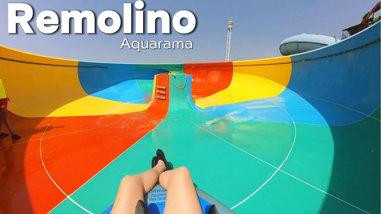 ¡Vueltas y más Vueltas! Así es el Remolino, el tobogán más divertido de Aquarama