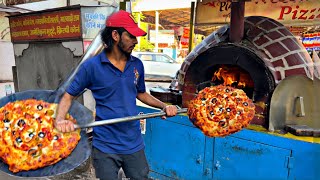 ऐसा pizza की making आपने पहले नही dekhi hogi। udaipur street Food India