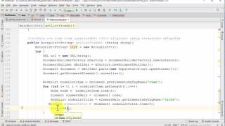 Android XML Rss Reader - Metotların Kullanımı (XmlList-XmlLink)