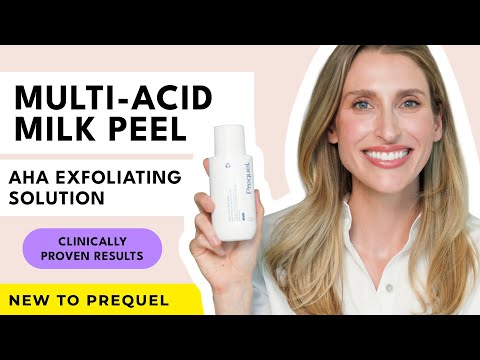 Introducing Prequel S NEW Multi Acid Milk Peel AHA Exfoliating Solution Dr Sam Ellis